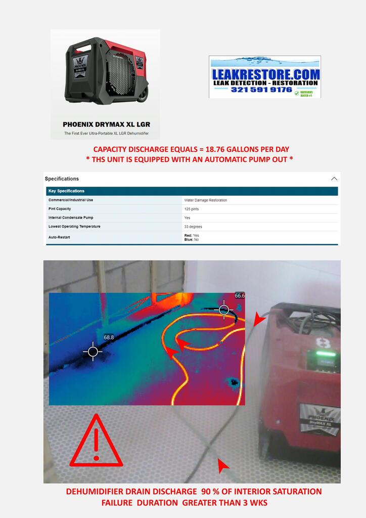 PROFESSIONAL LEAK DETECTION LEAKRESTORE.COM - ONLY TRUST TRUST A PROFESSIONAL APPROACH