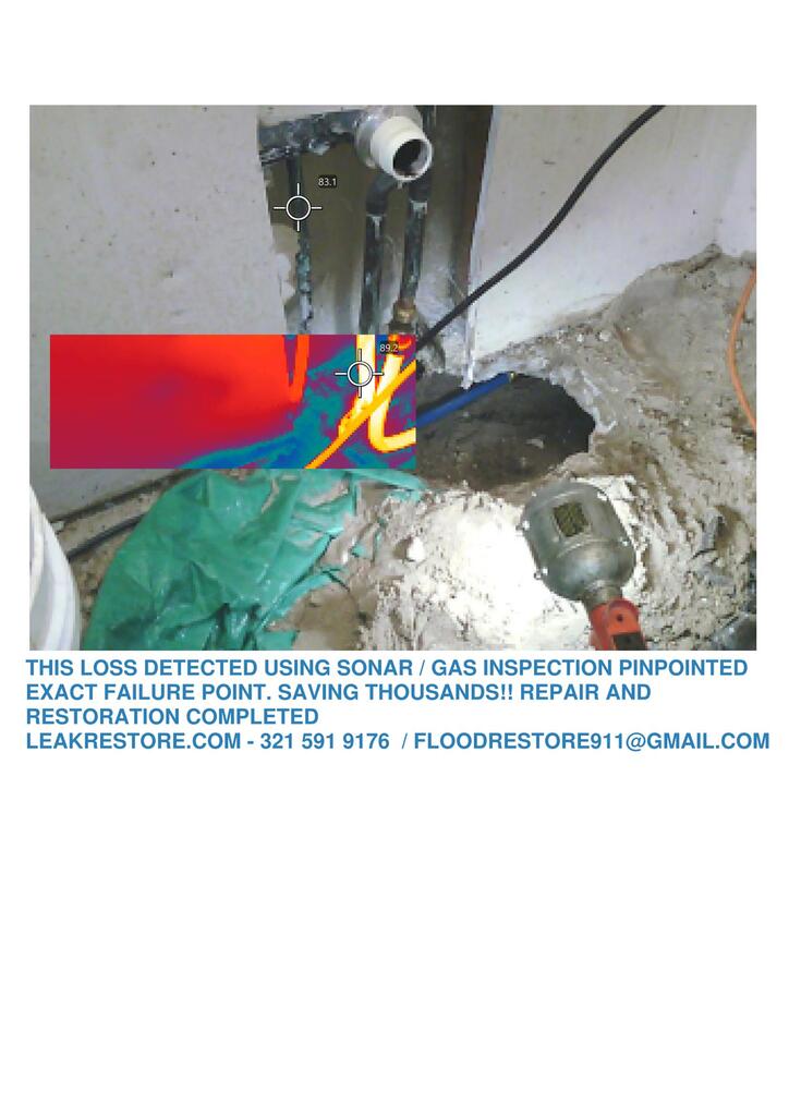 SLAB LEAKS ! BIG PROBLEM HAPPY ENDING!!